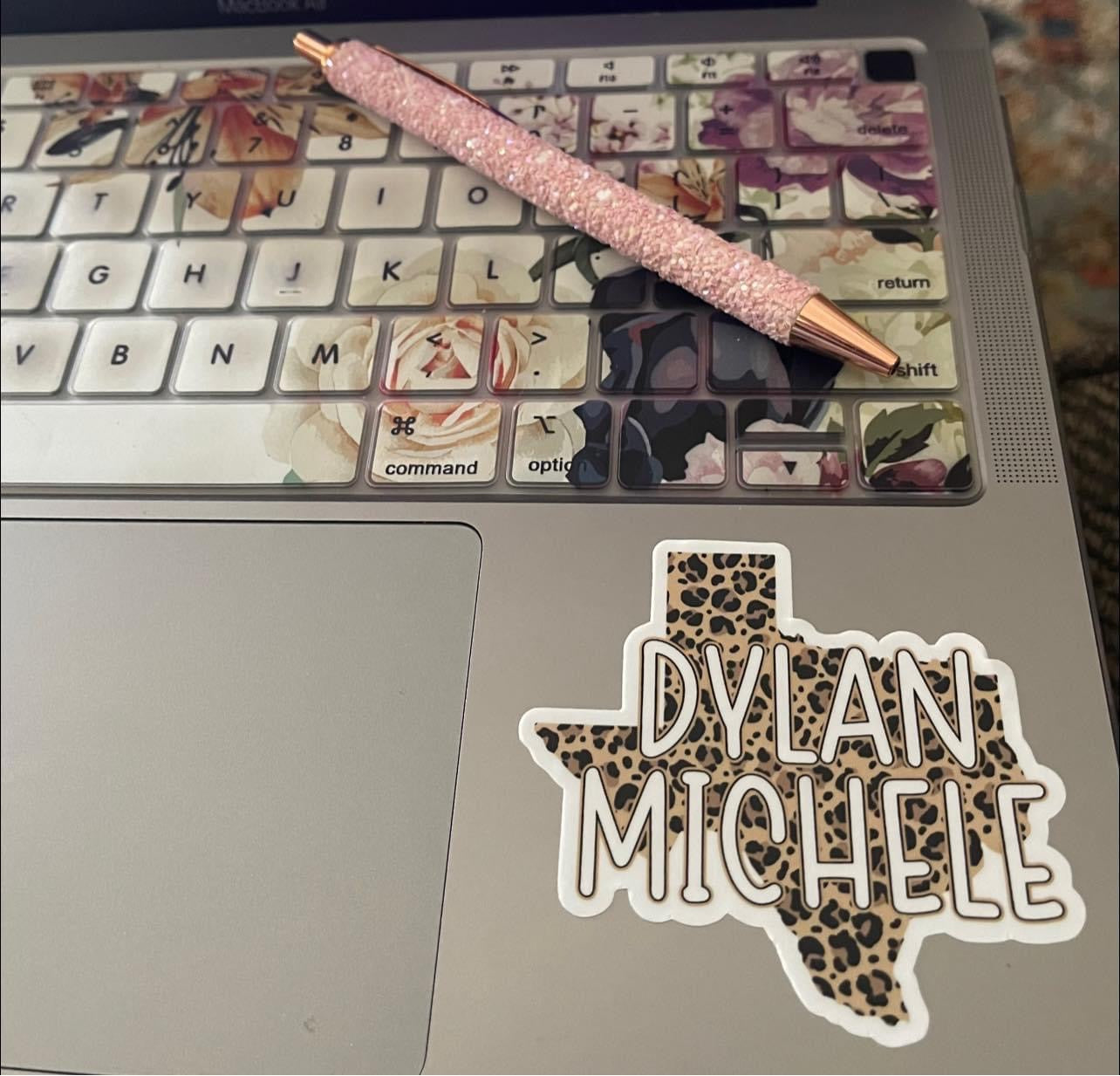 Dylan Michele Branded Stickers