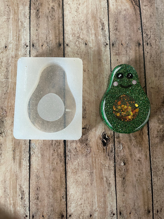 Avocado shaker mold